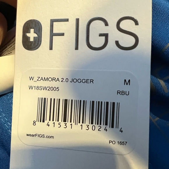 Figs Technical Zamora Scrub Joggers Pants - never worn Womens SZ Med - Picture 8 of 9